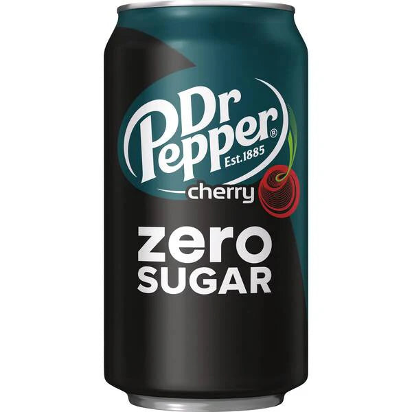 Dr Pepper Cherry Zero Sugar 355mL