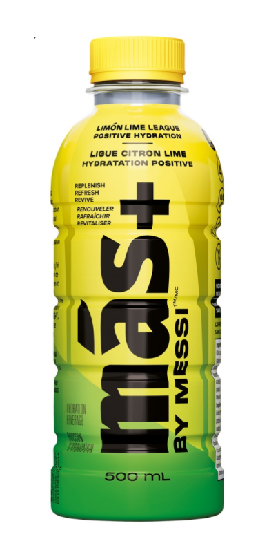 Mas+ Hydration - Limon Lime League 500ml
