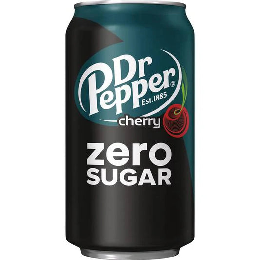 Dr Pepper Cherry Zero Sugar 355mL