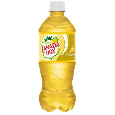 CANADA DRY BTL PINEAPPLE 591ml (U)