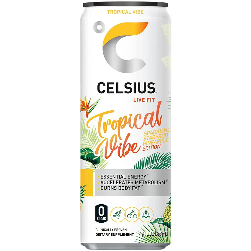Celsius Tropical Vibe 355ml