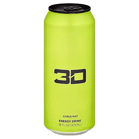 3D ENERGY DRINK CITRUS MIST 473 ML