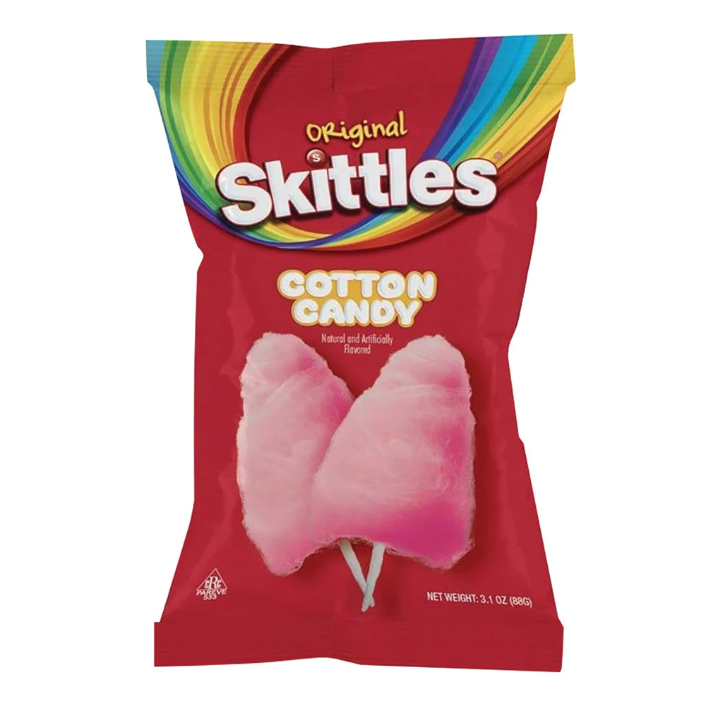 Taste Of Nature Skittles Cotton Candy 3.1oz