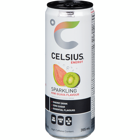 Celsius Kiwi Guava 355ml