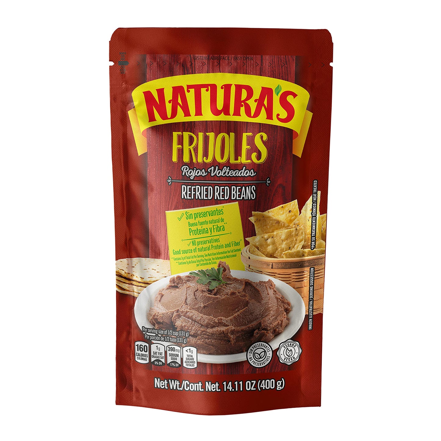 NATURA'S FRIJ ROJOS REF 14.11oz