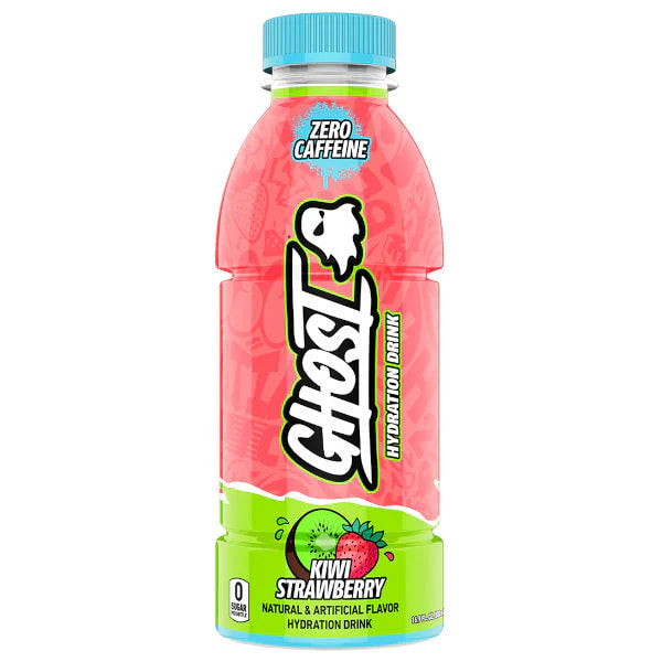 ghost kiwi strawberry hydration 500ml